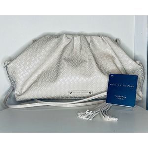 Adrienne vittadini Waverly Woven Crossbody NWT retails $190